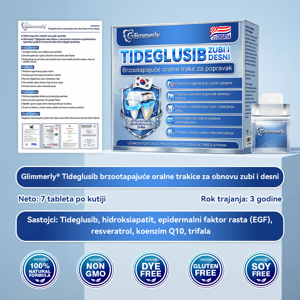 𝐺𝑙𝑖𝑚𝑚𝑒𝑟𝑙𝑦® 𝑇𝑖𝑑𝑒𝑔𝑙𝑢𝑠𝑖𝑏 𝑏𝑟𝑧𝑜𝑜𝑡𝑎𝑝𝑎𝑗𝑢ć𝑒 𝑜𝑟𝑎𝑙𝑛𝑒 𝑡𝑟𝑎𝑘𝑖𝑐𝑒 𝑧𝑎 𝑜𝑏𝑛𝑜𝑣𝑢 𝑧𝑢𝑏𝑖 𝑖 𝑑𝑒𝑠𝑛𝑖 🥑🥑
